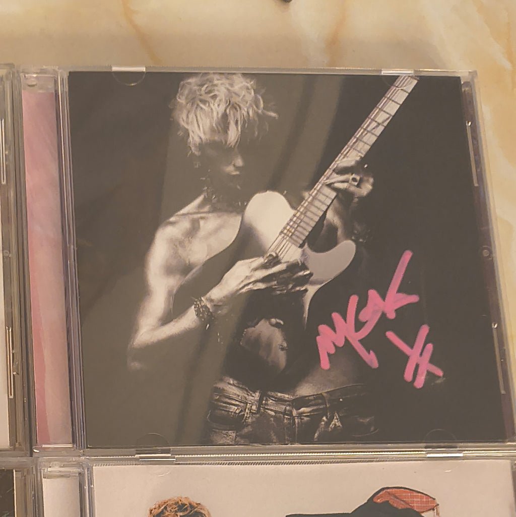 Framed mgk Autographed CD - Mainstream Sellout