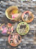 Custom Hand Made Coaster Set of 4