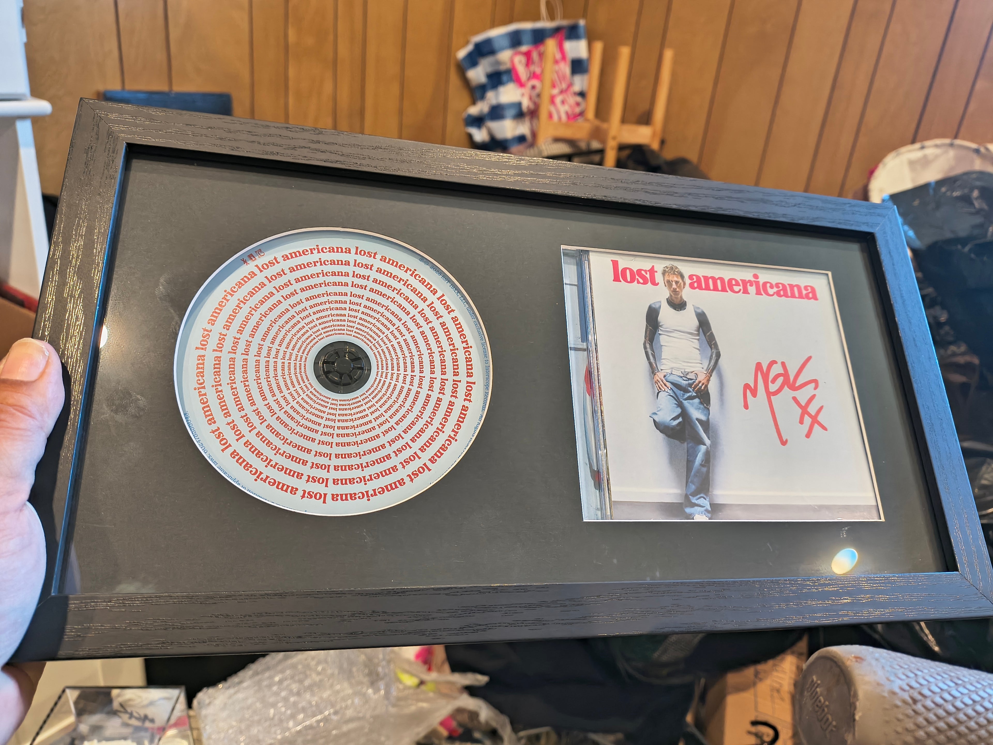 Autographed Lost Americana CD