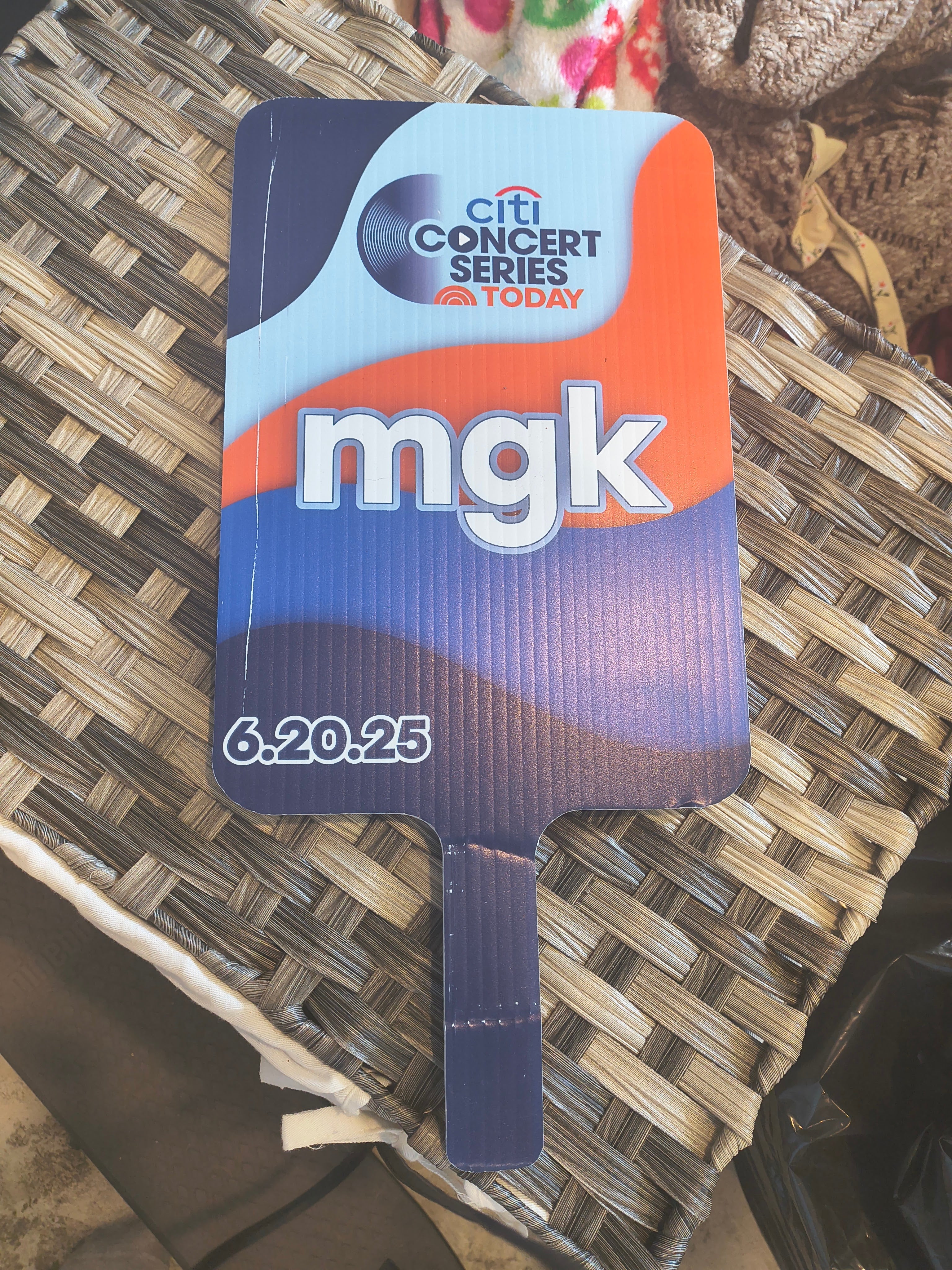 mgk Today Show fan for fans