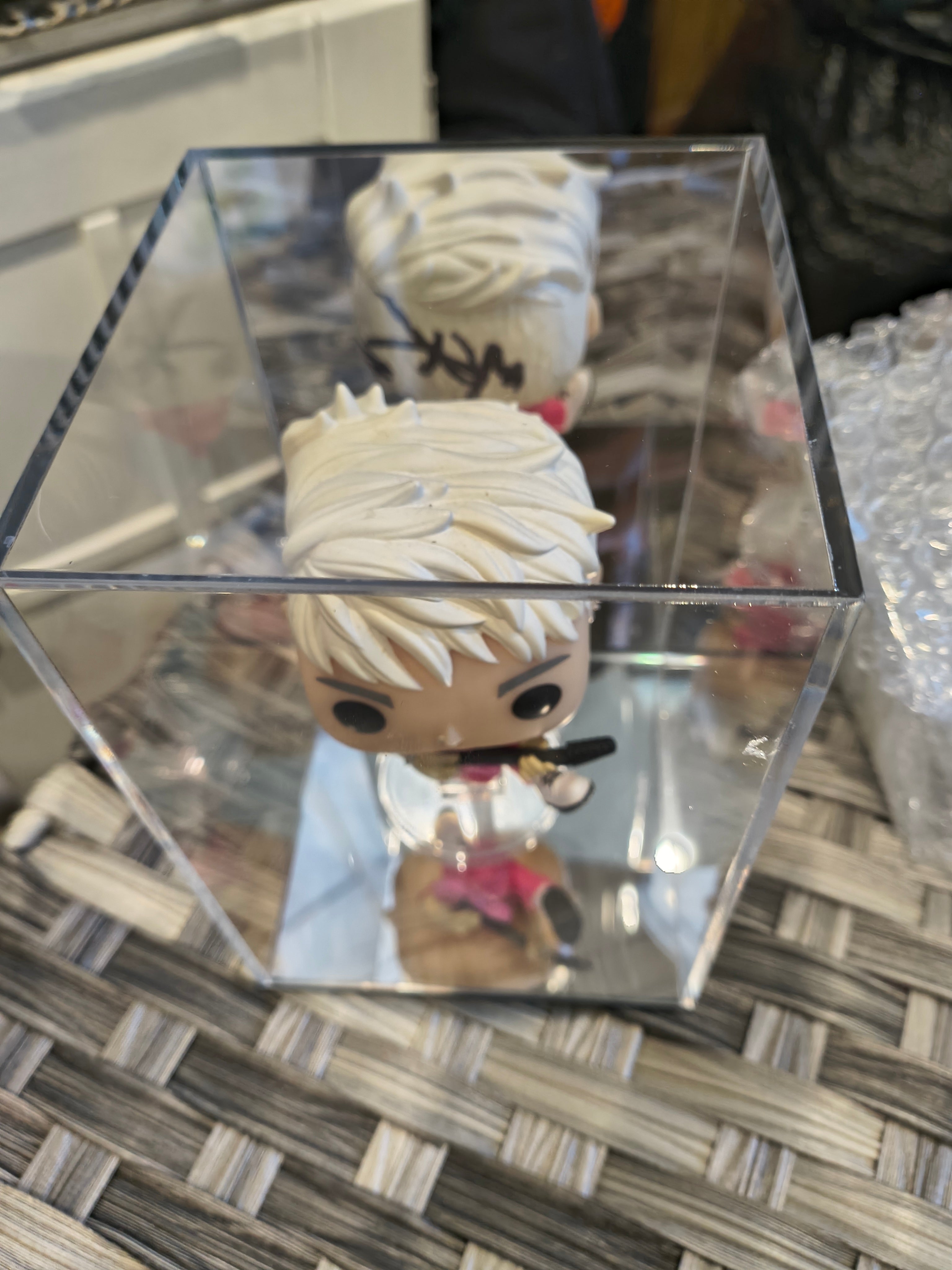 Autographed mgk Pop Funko in Case
